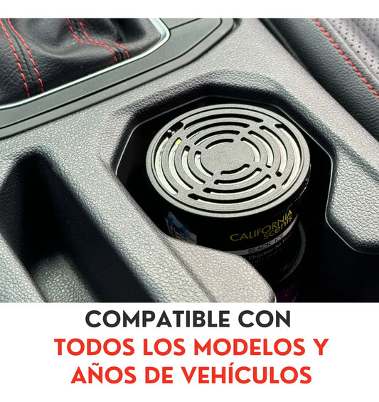 2 Cajas Aromatizante Auto California Scents Black Ice 30 Pzs