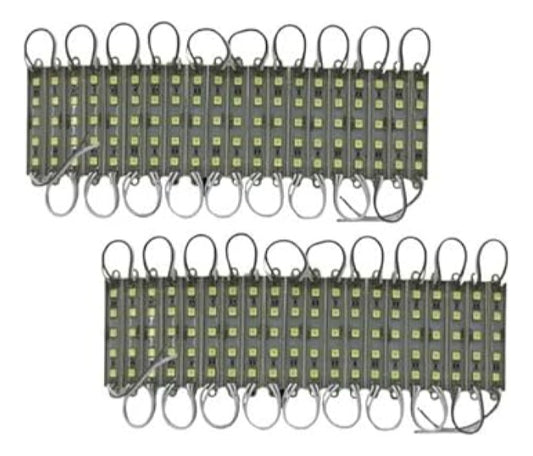 Faro Tipo Barra 12 Led Rojo Luz Fija