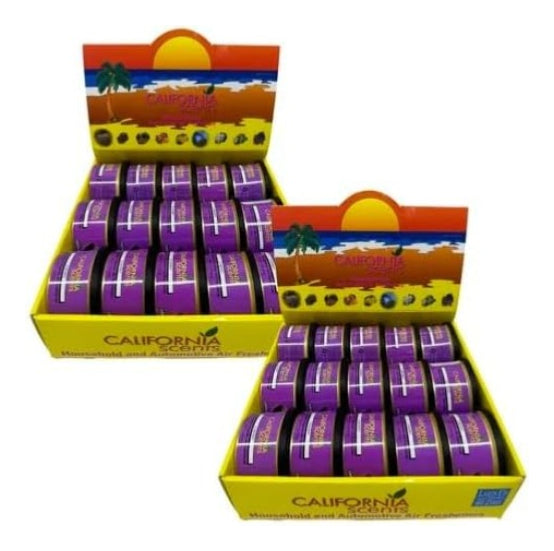 4 Cajas Aromatizante California Scents