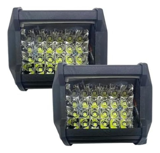 Faro Barra 40 Led Luz Fija Auxiliar 120w