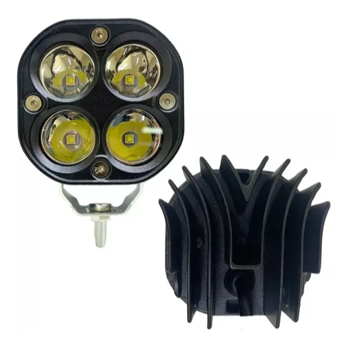 Luz Led Auxiliar Faro De Lupa Blanco Para Auto Moto Ore Agregar a favoritos