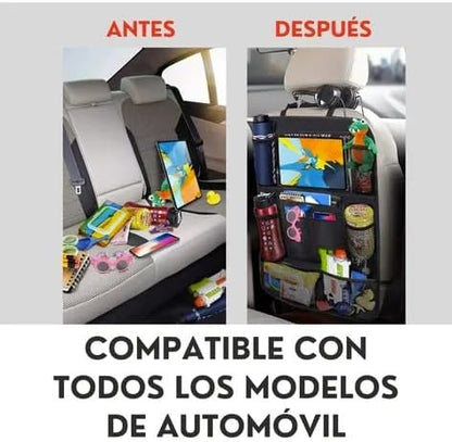 Genérico Organizador De Asiento Universal Auto Camioneta Coche 1 Pz