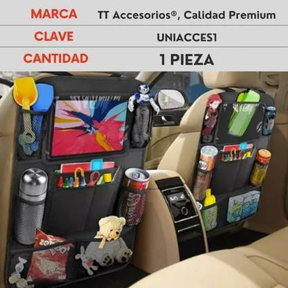Genérico Organizador De Asiento Universal Auto Camioneta Coche 1 Pz
