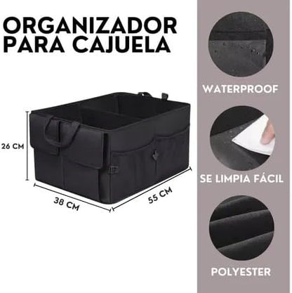 Genérico 1 Pza Organizador Cajuela Universal Plegable Camioneta Auto
