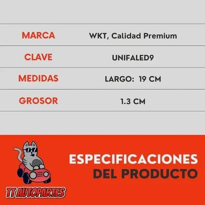 Tira 32 Led Auto Moto Luz Roja Freno Direccional 19 Cm Ore