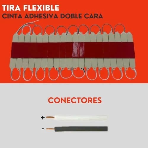 Modulo 100 Led Tipo 5050 Luz Blanca Universal Auto Ore