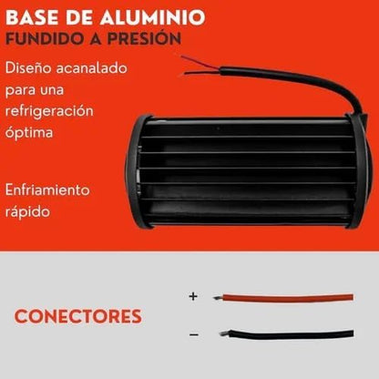 Faro Barra 40 Led Luz Fija Auxiliar 120w Ore