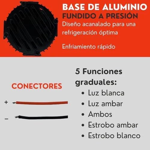 Luz Led Auxiliar Faro De Lupa Para Auto Moto 60w Ore