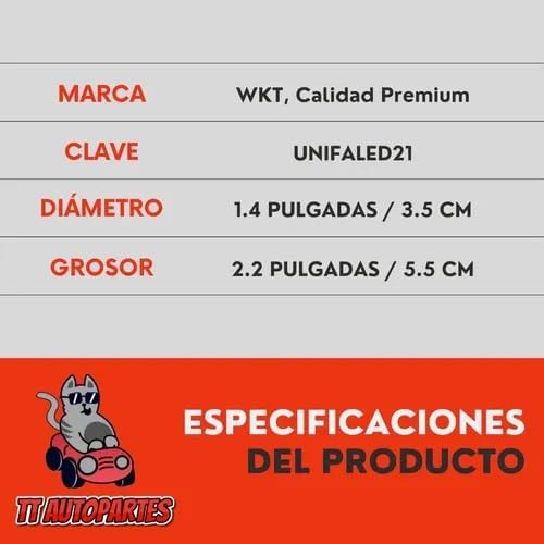 Luz Led Auxiliar Faro De Lupa Para Auto Moto 60w Ore