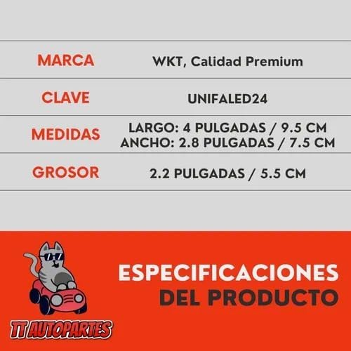 Faro Ojo De Angel 4'' Faro Niebla Luz Blanca Auto Moto Ore