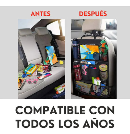 Genérico Par Organizador De Asiento Universal Auto Camioneta 2 Pzs