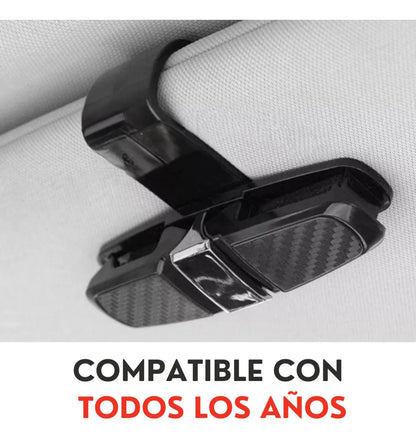 Genérico 2 Pzs Clip Porta Lente para Visera Auto Camioneta Universal