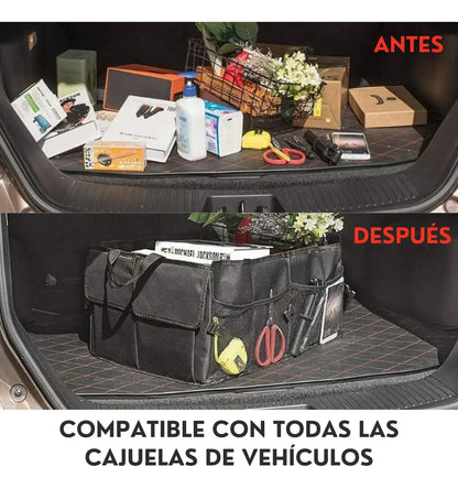 Genérico Par Organizador Cajuela Universal Plegable Camioneta Auto