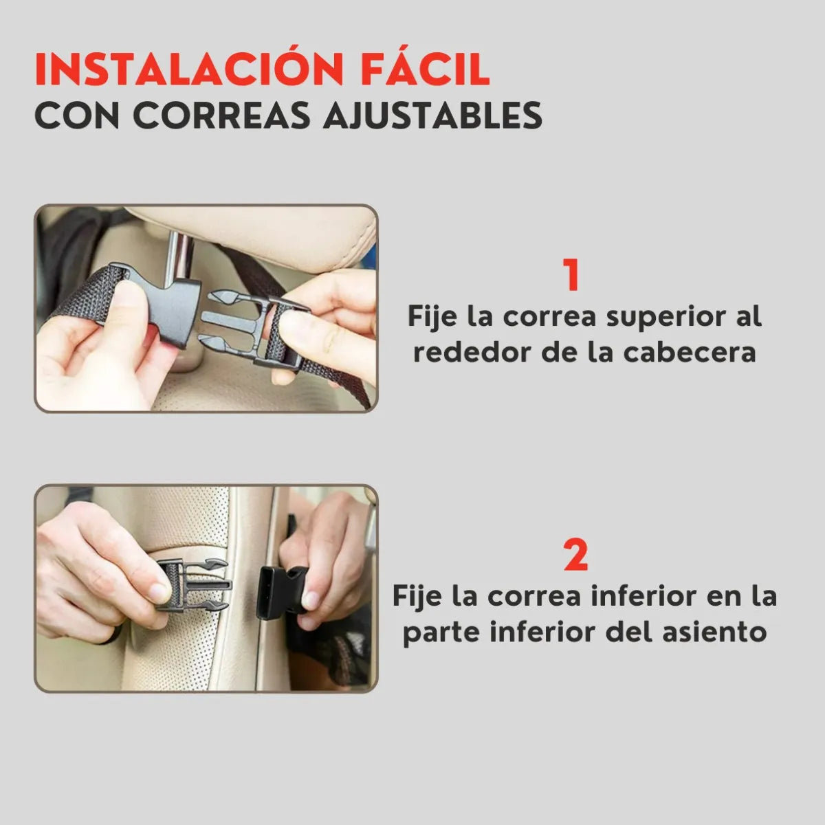 Genérico Par Organizador De Asiento Universal Auto Camioneta 2 Pzs