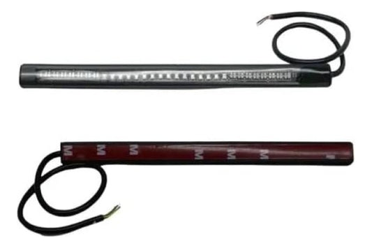  Tira 32 Led Auto Moto Luz Roja Direccional 