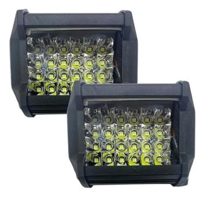  Faro Barra 40 Led Luz Fija Auxiliar 120w 