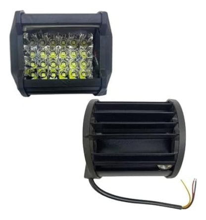 Faro Barra 40 Led Blanco Estrobo Auto Moto 