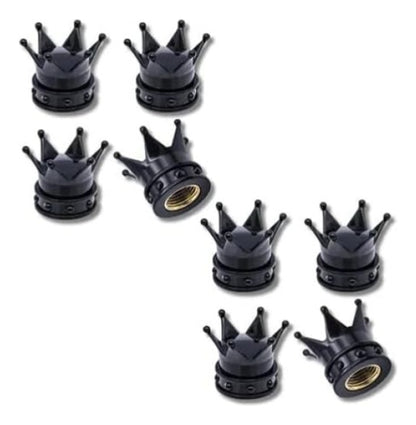 Tapones Corona Dorada Válvula Llanta 8P
