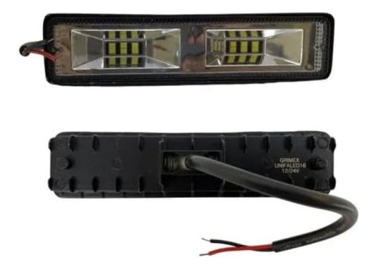  Faro Barra 40 Led Luz Fija Auxiliar 120w 